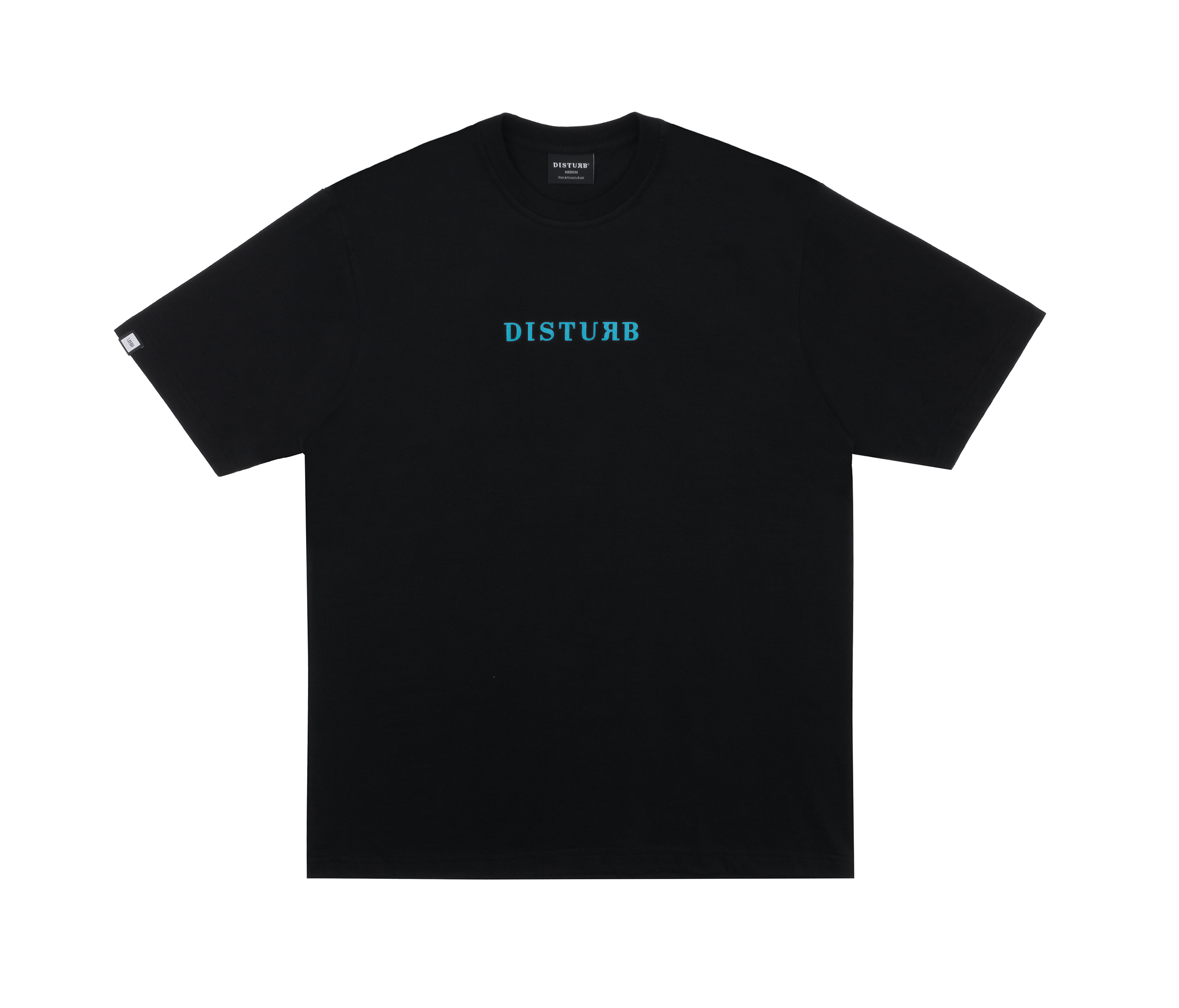 DISTURB - Camiseta Logo Black